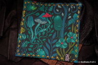 CKF EDC hank cotton+microsuede Fairy Forest