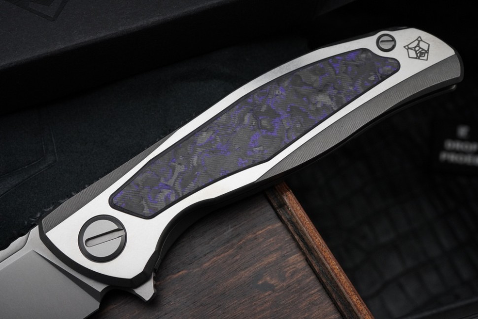 Shirogorov F95NL Gen.5 (M390, Ti, purple Technocarbo, MRBS)