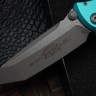 Microtech Socom Elite T/E Manual Turquoise Apocalyptic Standard 161-10APTQ