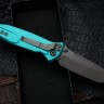 Microtech Socom Elite T/E Manual Turquoise Apocalyptic Standard 161-10APTQ