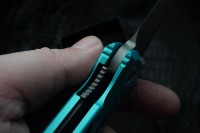 Microtech Socom Elite T/E Manual Turquoise Apocalyptic Standard 161-10APTQ