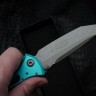 Microtech Socom Elite T/E Manual Turquoise Apocalyptic Standard 161-10APTQ