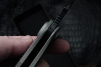 Microtech Borka Stitch Natural Clear Black Standard 169-1NC