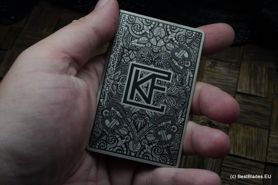 CKF Titanium card Six of Clubs (Sukhoi)