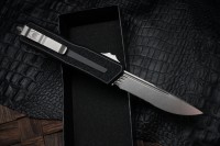 Microtech Scarab 2 Gen 3 S/E Stonewash Partial Serrated Standard 1278-11