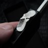 Microtech Scarab 2 Gen 3 S/E Stonewash Partial Serrated Standard 1278-11