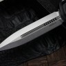 Microtech Knives Hera II Stonewash Double Edge w/ Black Handle 1702-10