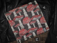 CKF EDC hank cotton+microsuede Mushrooms