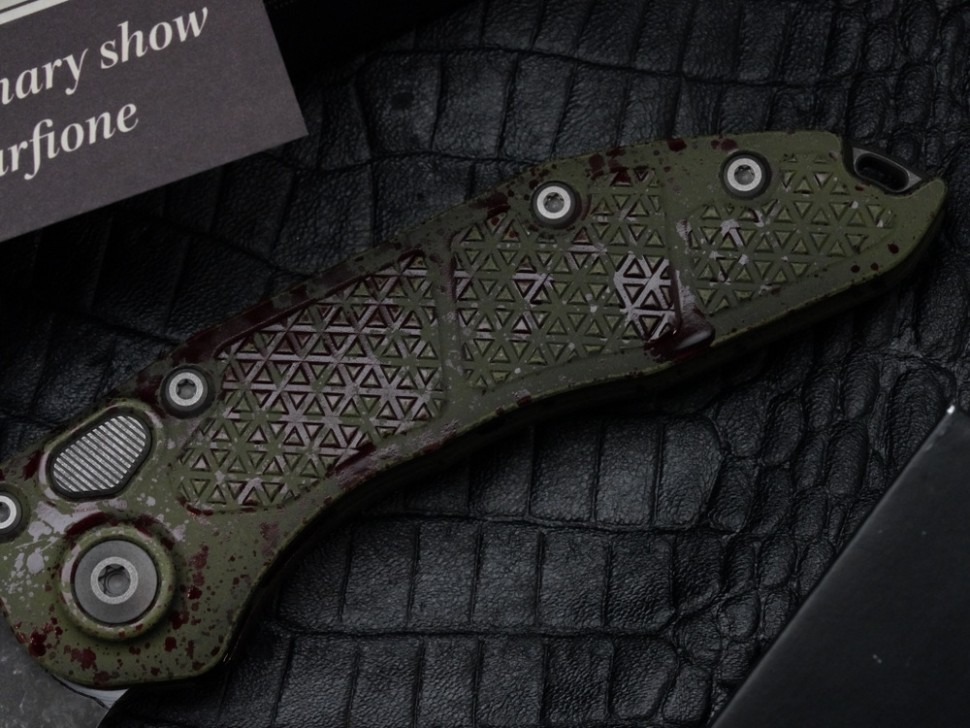 Microtech Borka Stitch Auto Outbreak Signature Series 169-1OBS