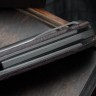 Shirogorov F95 Ursus Maroon Micarta (ELMAX, Ti, MRBS)