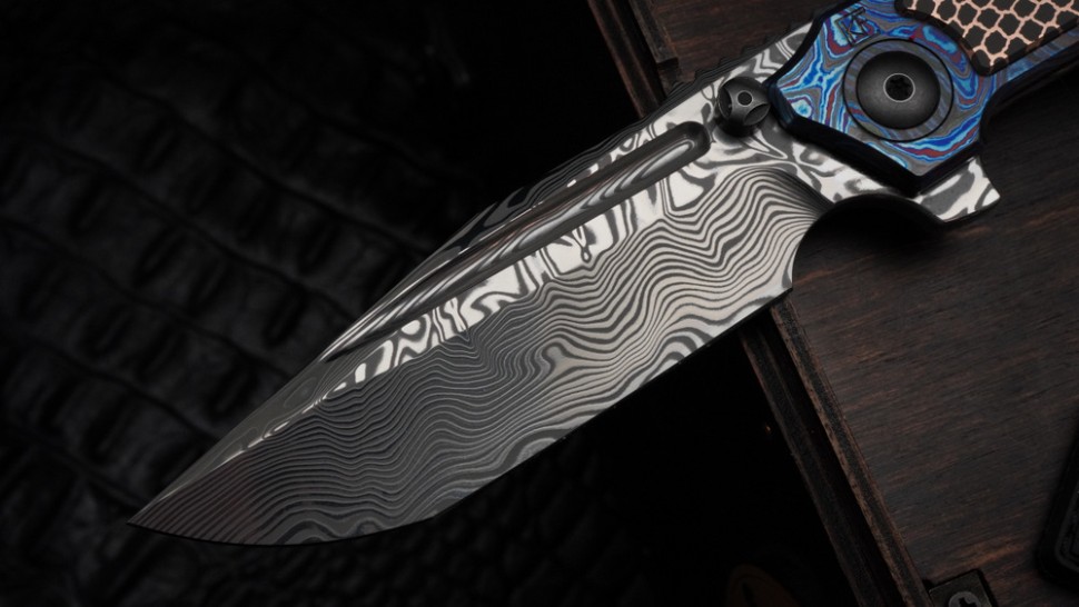 CKF/Rassenti Snafu-4 M FULL-DRESS (Damasteel, ZircuTi, Superconductor)