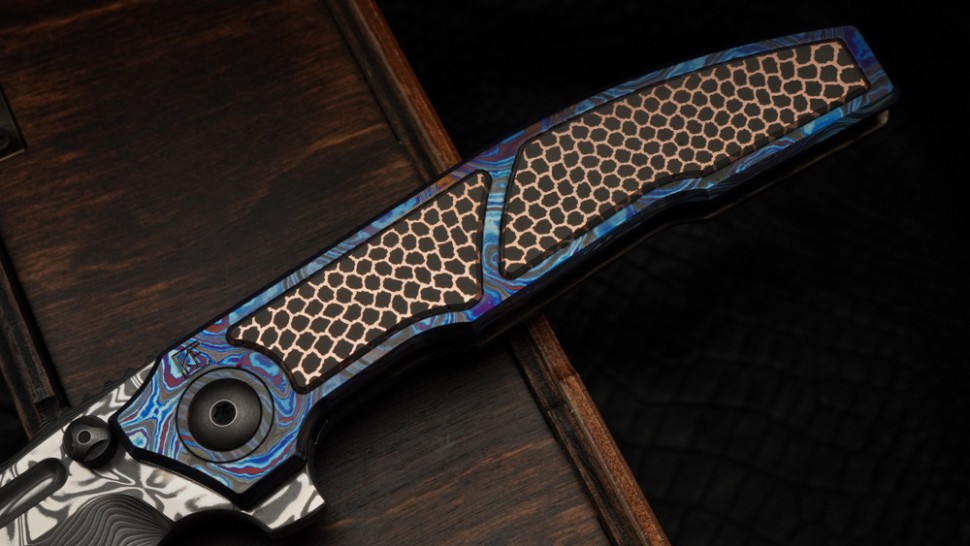 CKF/Rassenti Snafu-4 M FULL-DRESS (Damasteel, ZircuTi, Superconductor)