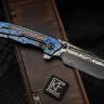CKF/Rassenti Snafu-4 M FULL-DRESS (Damasteel, ZircuTi, Superconductor)