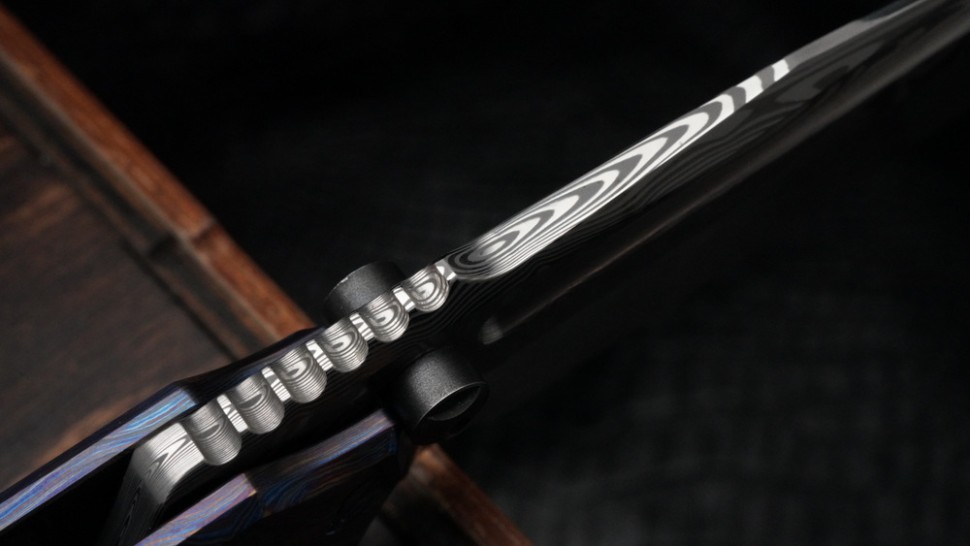 CKF/Rassenti Snafu-4 M FULL-DRESS (Damasteel, ZircuTi, Superconductor)