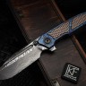 CKF/Rassenti Snafu-4 M FULL-DRESS (Damasteel, ZircuTi, Superconductor)