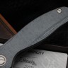Shirogorov F95 Ursus Blue Micarta (ELMAX, Ti, MRBS)
