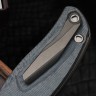 Shirogorov F95 Ursus Blue Micarta (ELMAX, Ti, MRBS)