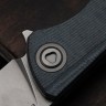Shirogorov F95 Ursus Blue Micarta (ELMAX, Ti, MRBS)