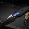 CKF/David Lespect Davless S90V DUALTONE, MRBS, Carbon Fiber handle, ZircuTi inserts, Zircuti Clip