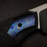 CKF/David Lespect Davless S90V DUALTONE, MRBS, Carbon Fiber handle, ZircuTi inserts, Zircuti Clip