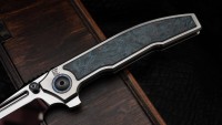 CKF/Rassenti Snafu-4 L MIRROR (M398, Ti, Blue CF)