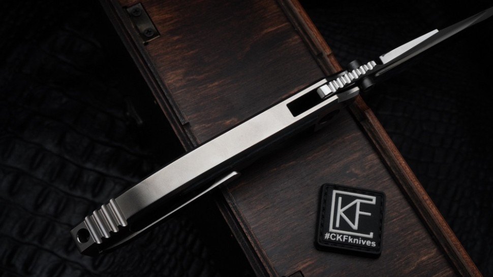 CKF/Rassenti Snafu-4 L MIRROR (M398, Ti, Blue CF)
