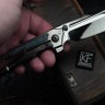 CKF/Rassenti Snafu-4 L MIRROR (M398, Ti, Blue CF)