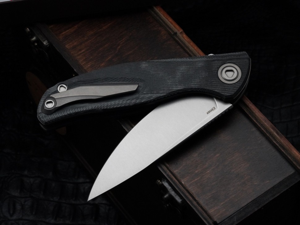 Shirogorov F95 Ursus Black Micarta (ELMAX, Ti, MRBS)