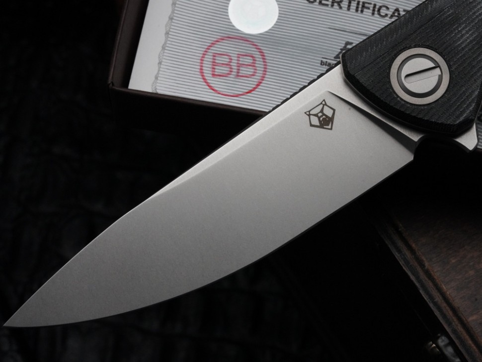 Shirogorov F95 Ursus Black Micarta (ELMAX, Ti, MRBS)