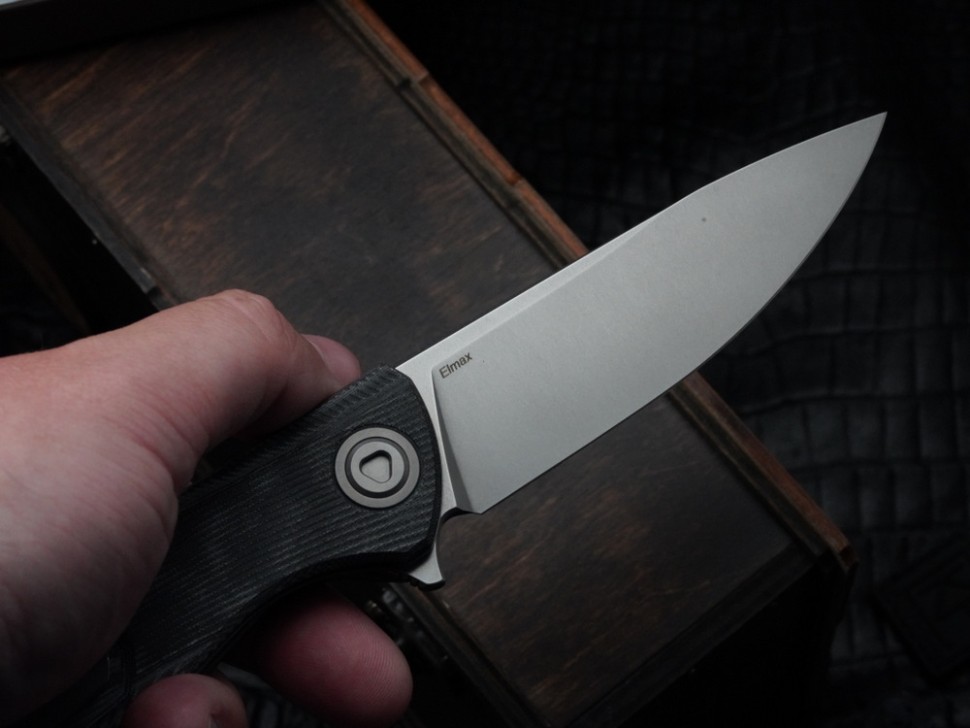 Shirogorov F95 Ursus Black Micarta (ELMAX, Ti, MRBS)