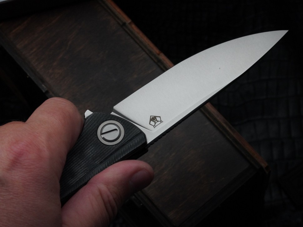 Shirogorov F95 Ursus Black Micarta (ELMAX, Ti, MRBS)