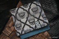 CKF EDC hank cotton+microsuede Skulls