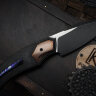 CKF/David Lespect Davless S90V DUALTONE, MRBS, Carbon Fiber handle, Superconductor inserts, ZircuTi Clip