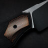 CKF/David Lespect Davless S90V DUALTONE, MRBS, Carbon Fiber handle, Superconductor inserts, ZircuTi Clip