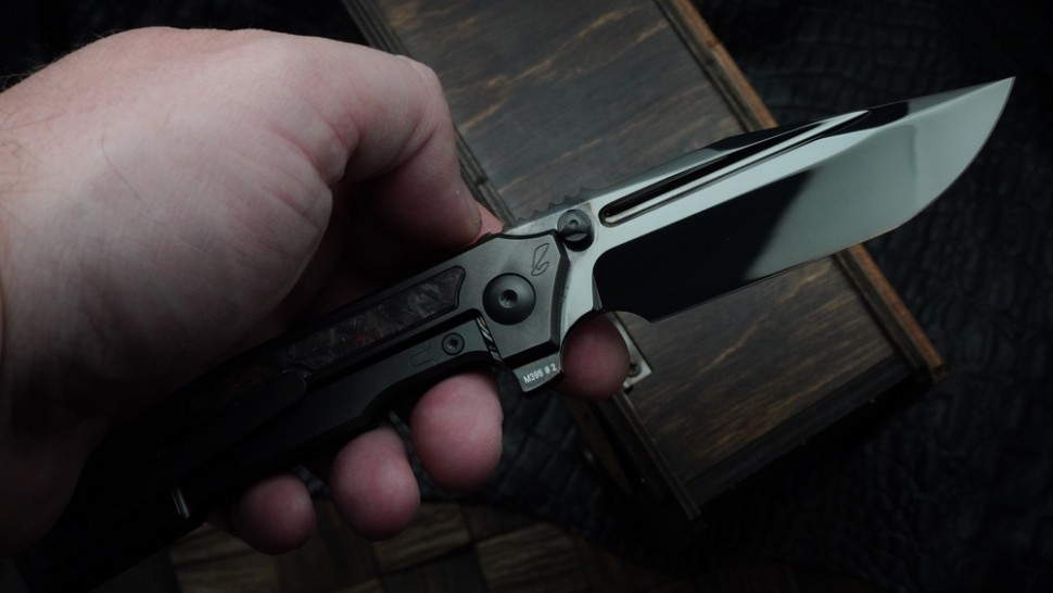 CKF/Rassenti Snafu-4 M MIRROR DLC (M398, Ti, Red CF)
