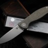 Shirogorov F95 Ursus Green Micarta (ELMAX, Ti, MRBS)