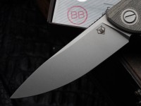Shirogorov F95 Ursus Green Micarta (ELMAX, Ti, MRBS)