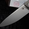 Shirogorov F95 Ursus Green Micarta (ELMAX, Ti, MRBS)
