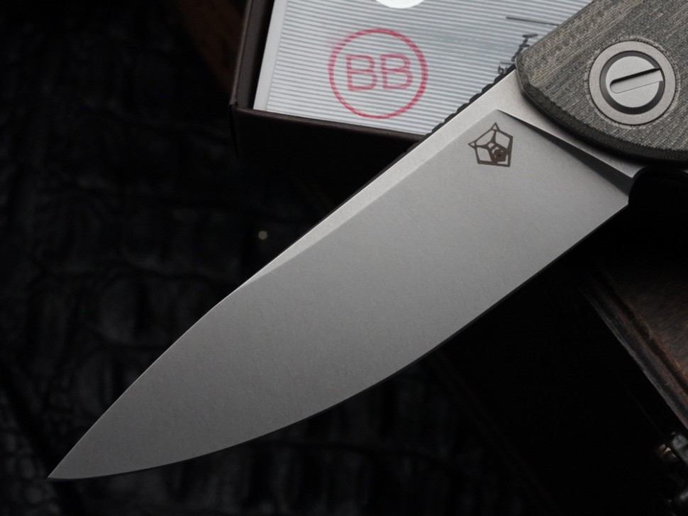 Shirogorov F95 Ursus Green Micarta (ELMAX, Ti, MRBS)