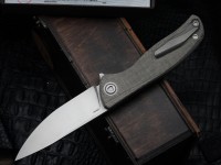 Shirogorov F95 Ursus Green Micarta (ELMAX, Ti, MRBS)