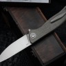 Shirogorov F95 Ursus Green Micarta (ELMAX, Ti, MRBS)
