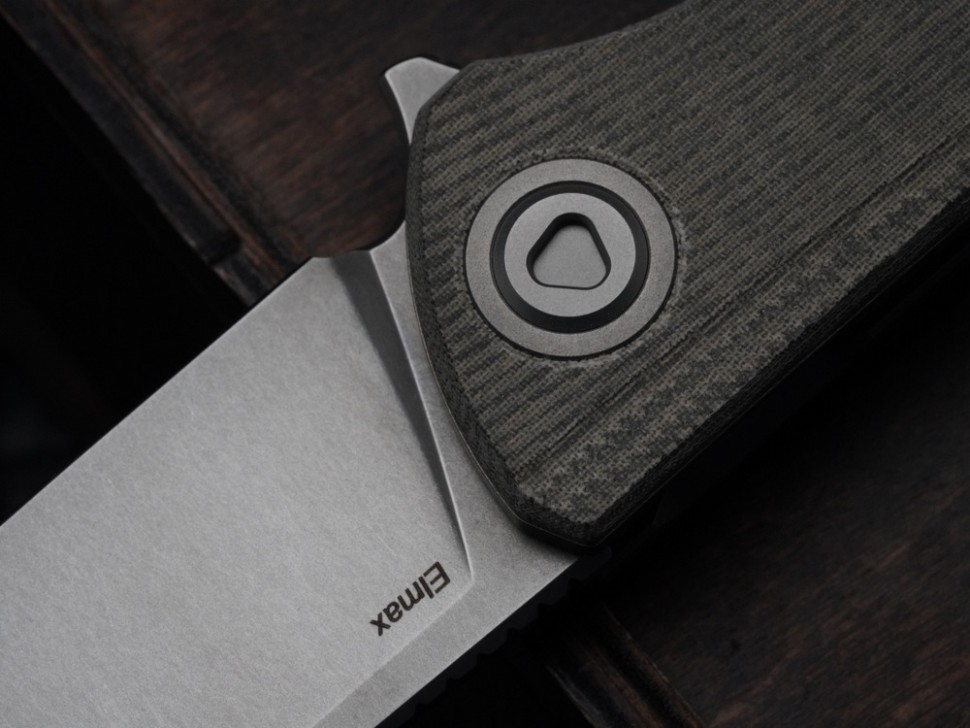 Shirogorov F95 Ursus Green Micarta (ELMAX, Ti, MRBS)