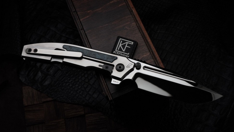 CKF/Rassenti Snafu-4 M MIRROR (M398, Ti, Blue CF)
