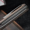 Shirogorov Ursus Q95 - Light Brown Micarta Handle - Elmax Blade - MRBS