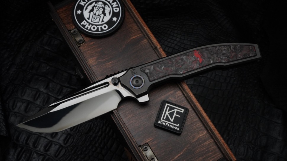 CKF/Rassenti Snafu-4 L MIRROR DLC (M398, Ti, Red CF)