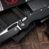 Microtech Knives MSI RAM LOK Black Polymer & Black M390MK 210T-1PMBK