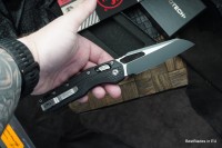 Microtech Knives MSI RAM LOK Black Polymer &amp; Black M390MK 210T-1PMBK