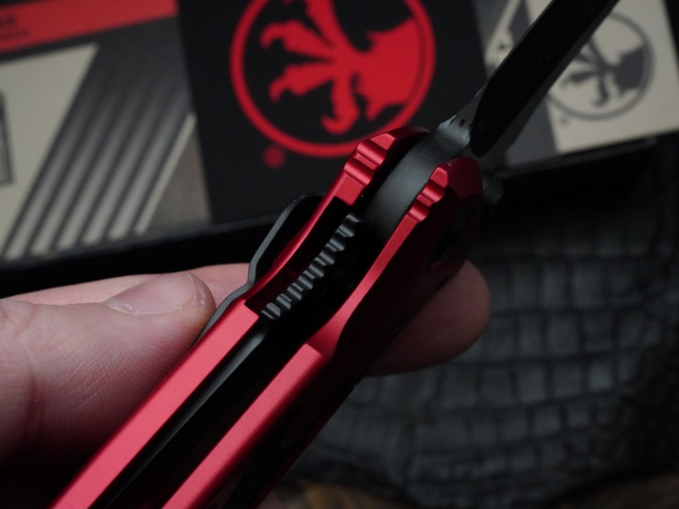 Microtech Socom Elite Tanto Edge Manual Red Standard 161-1RD