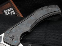CKF/Wullumsen Gozer (M398 62,5HRC, blue CF, Ti)