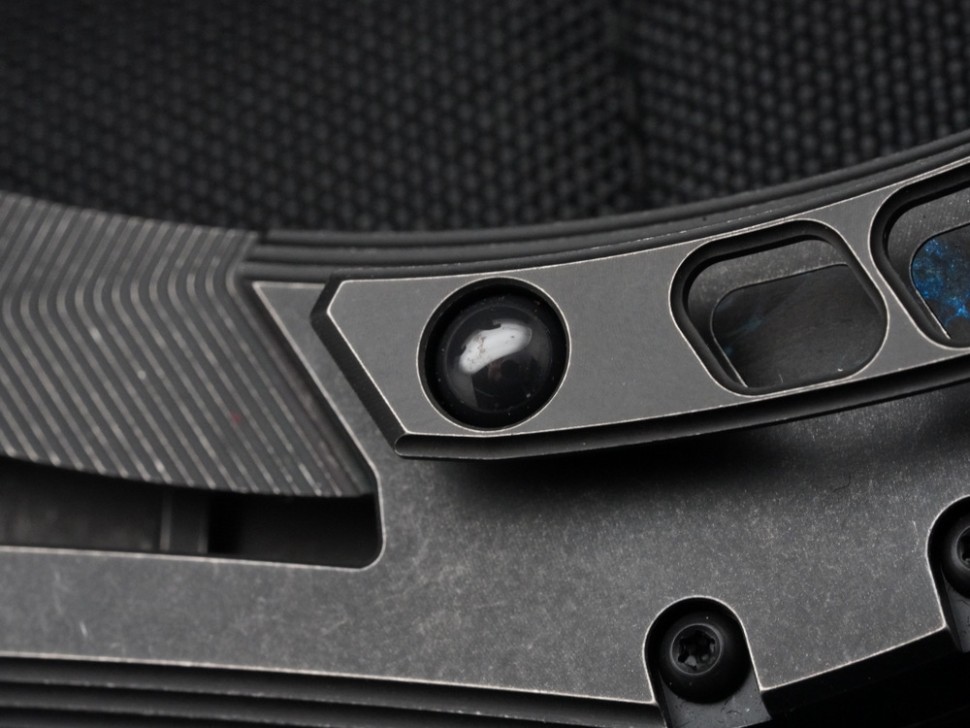 CKF/Wullumsen Gozer (M398 62,5HRC, blue CF, Ti)